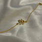 Lia Leaf Bracelet - 18K plated